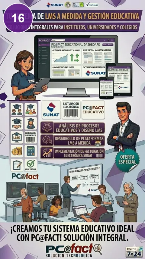 Sistema de Gestión Educativa — oferta PCEFACT PERU
