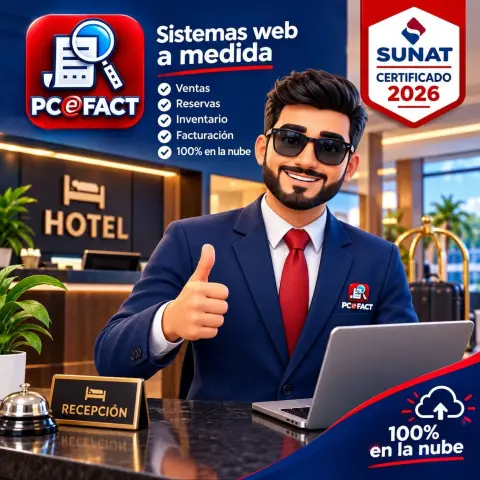 Sistemas Web a Medida para Hoteles — oferta PCEFACT PERU